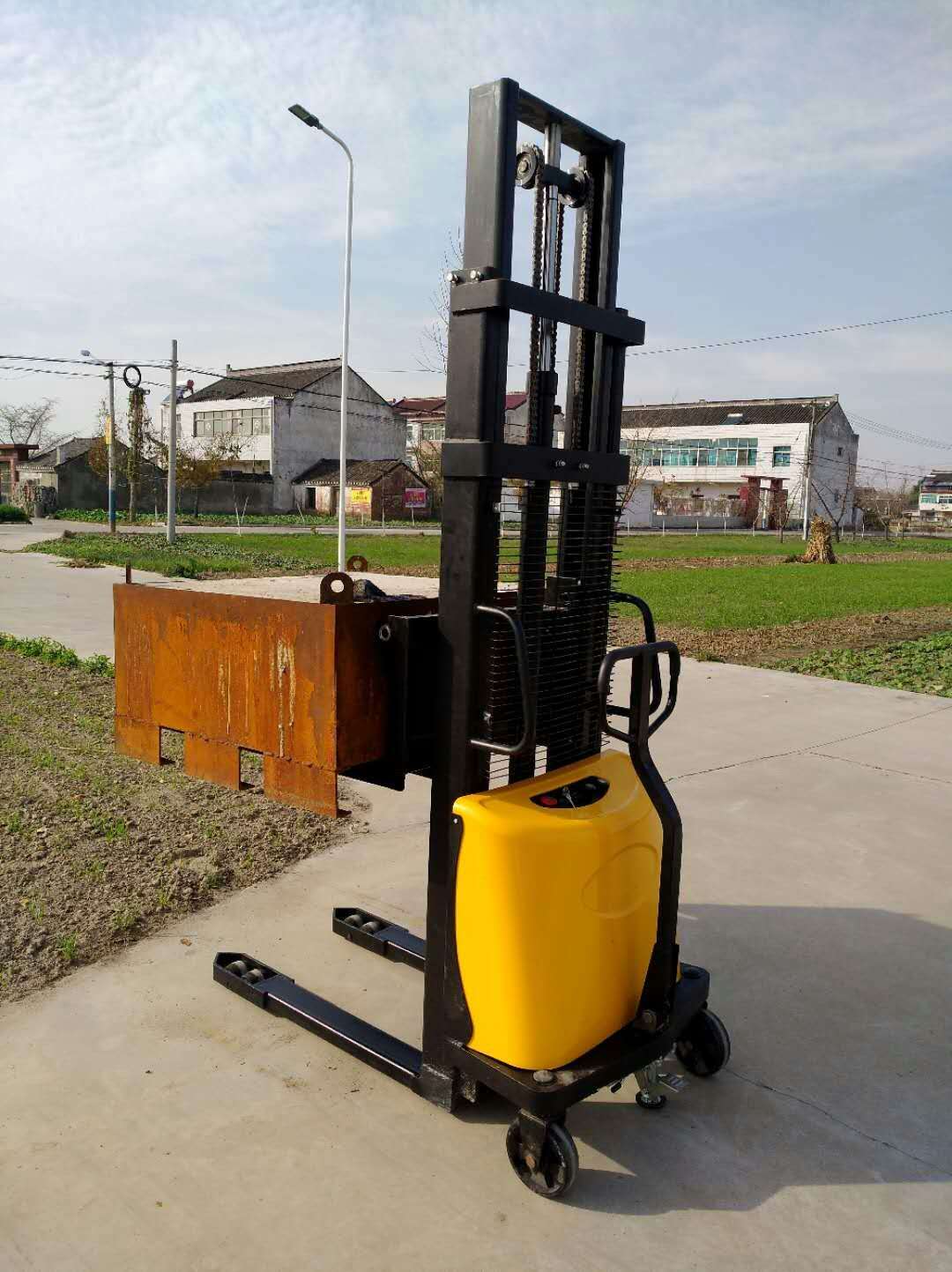 Hydraulic Electric Stacker han - đánh giá và giá Hydraulic Car Lift