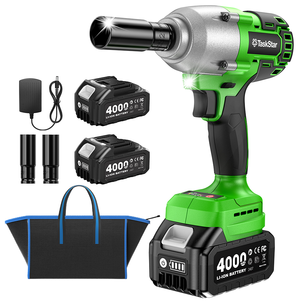 TaskStar Impact Wrench 1600N.m - đánh giá và giá Torque Wrench Digital