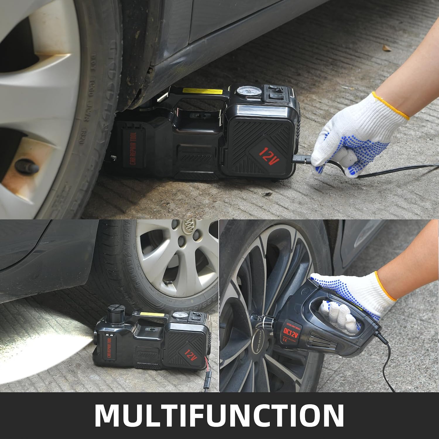 Electric Car Jack kit 5 Ton 12 - đánh giá và giá Hydraulic Car Lift