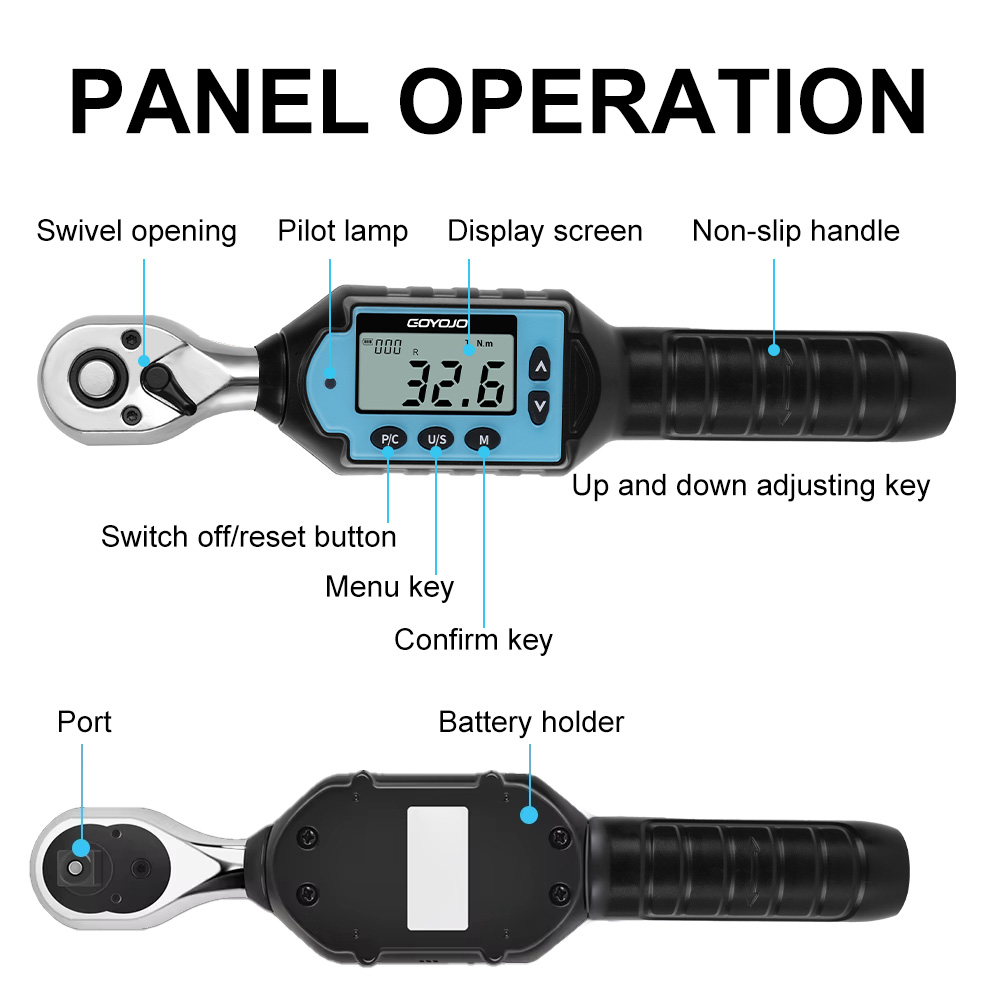 New Digital Preset Torque Wren - đánh giá và giá Torque Wrench Digital