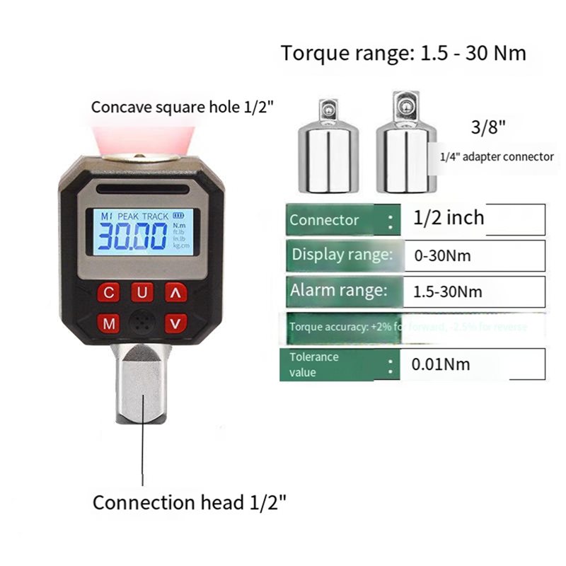 ABUP-Digital Torque Meter, Tor - đánh giá và giá Torque Wrench Digital