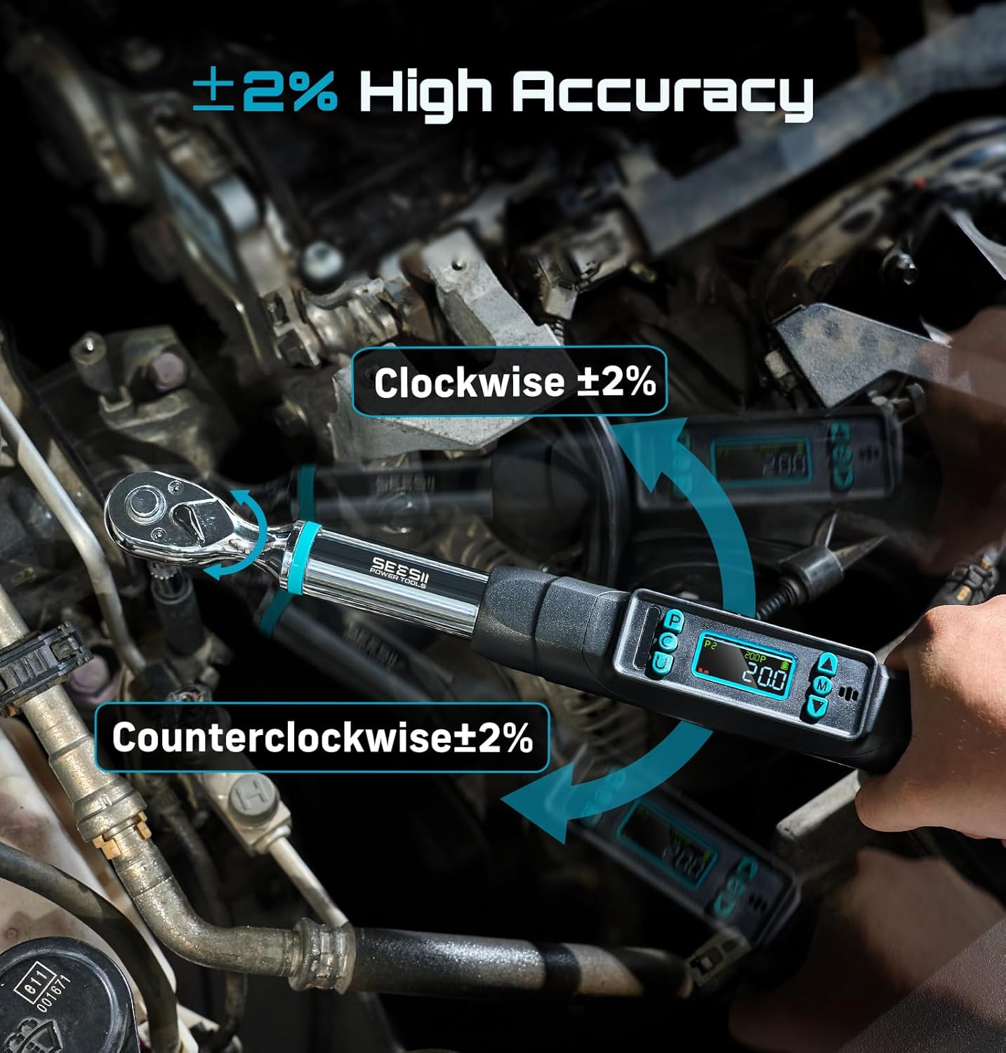 SEESII Digital Torque Wrench K - đánh giá và giá Torque Wrench Digital