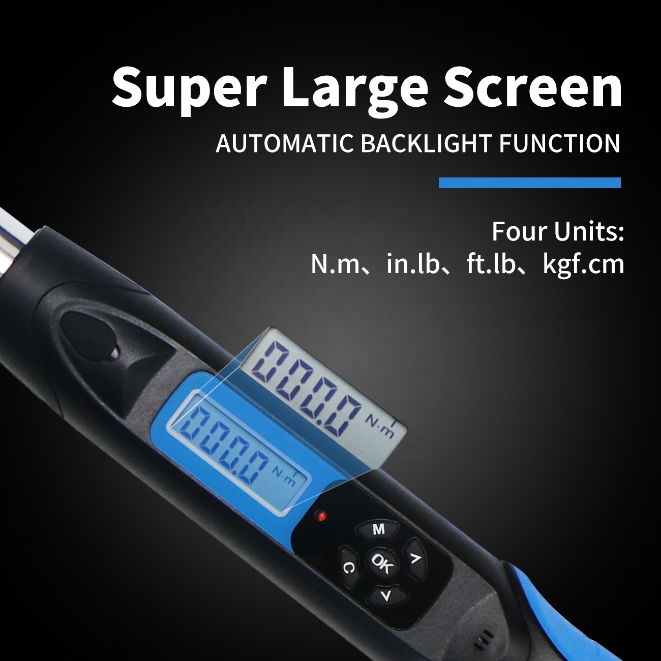 AWG2-S-410 SHAHE Rebar Head Di - đánh giá và giá Torque Wrench Digital