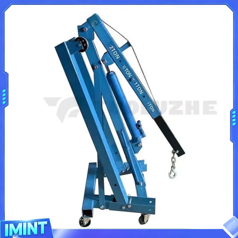 2-ton Foldable Blue Car Engine - đánh giá và giá Hydraulic Car Lift
